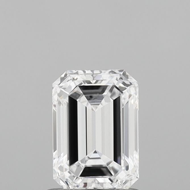 Emerald Lab-Grown Diamond 1.11ct D IF