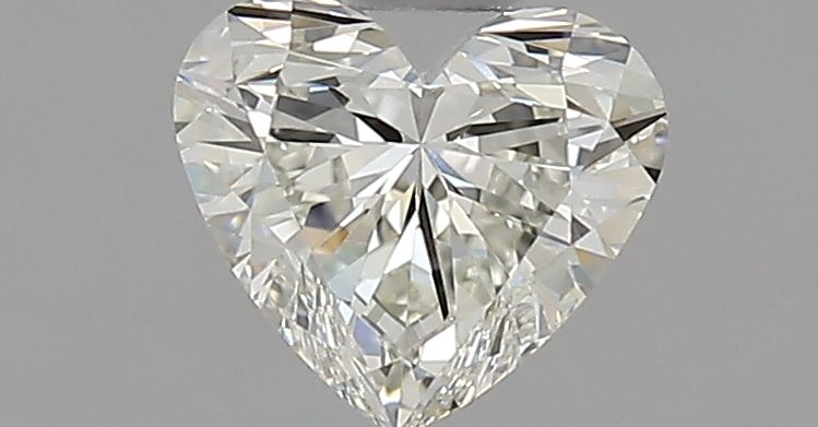 Heart Natural Diamond 0.56ct J VVS2