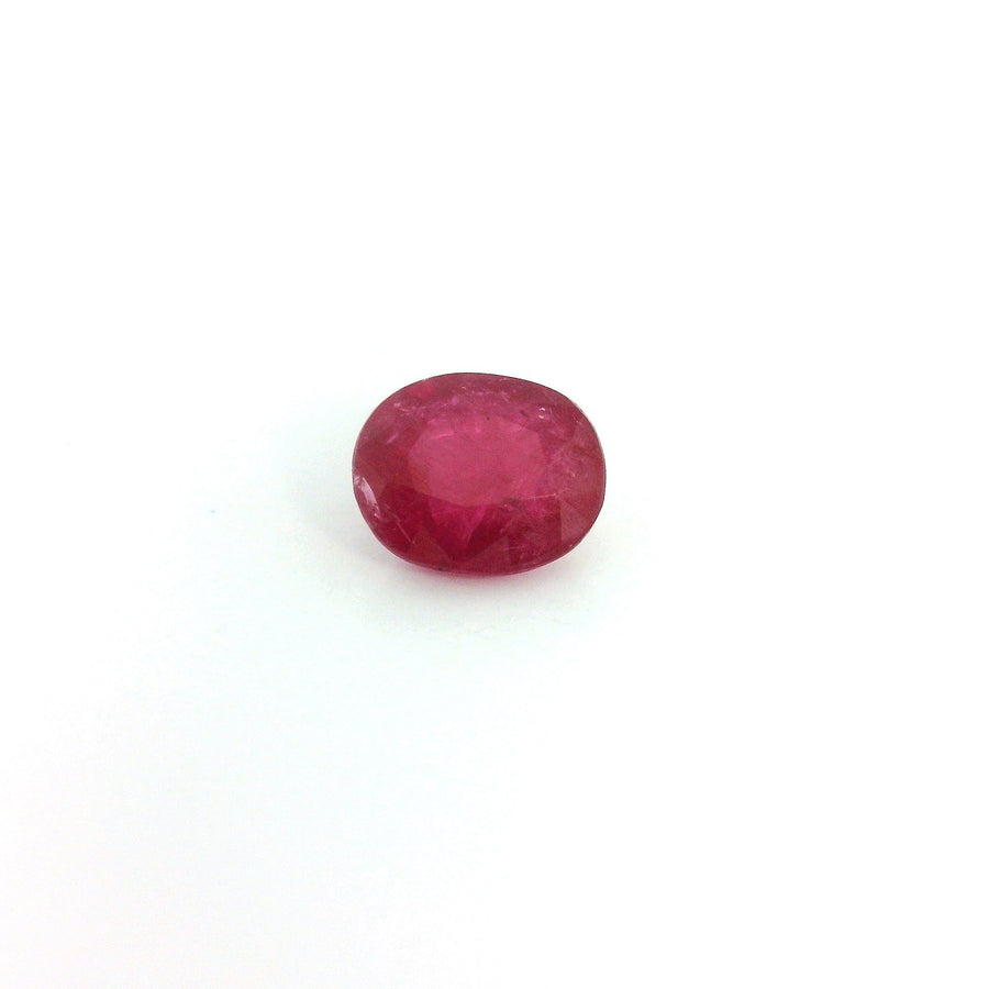 Oval Red Ruby 1.04ct loose gemstone