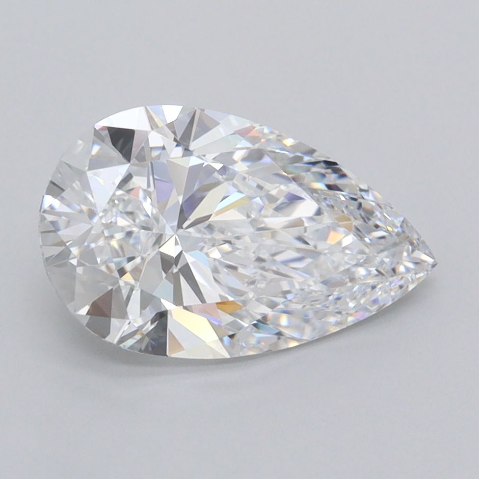 Pear Lab-Grown Diamond 1.91ct D FL