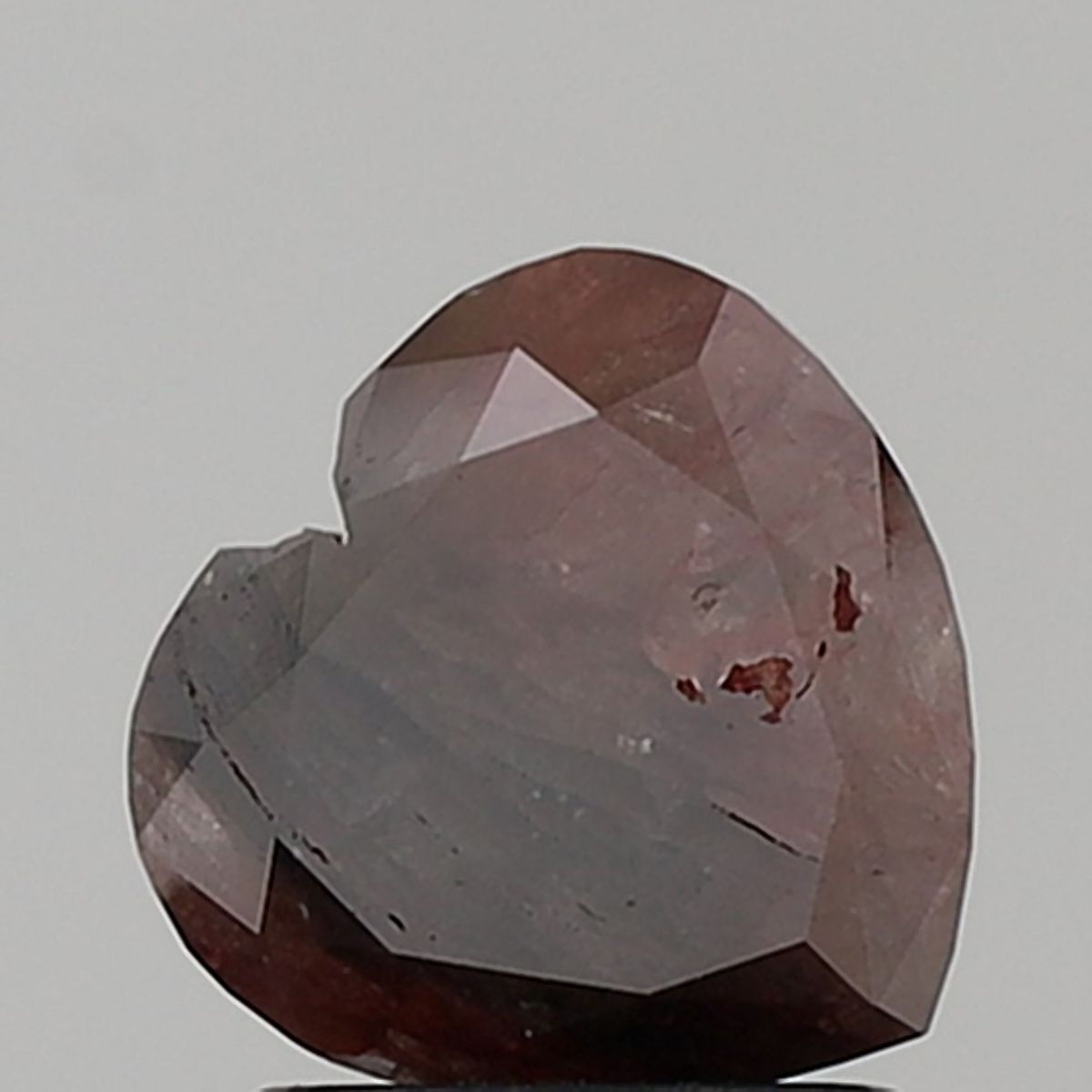 Heart Salt And Pepper Natural Diamond 1.85ct VS2 loose diamond