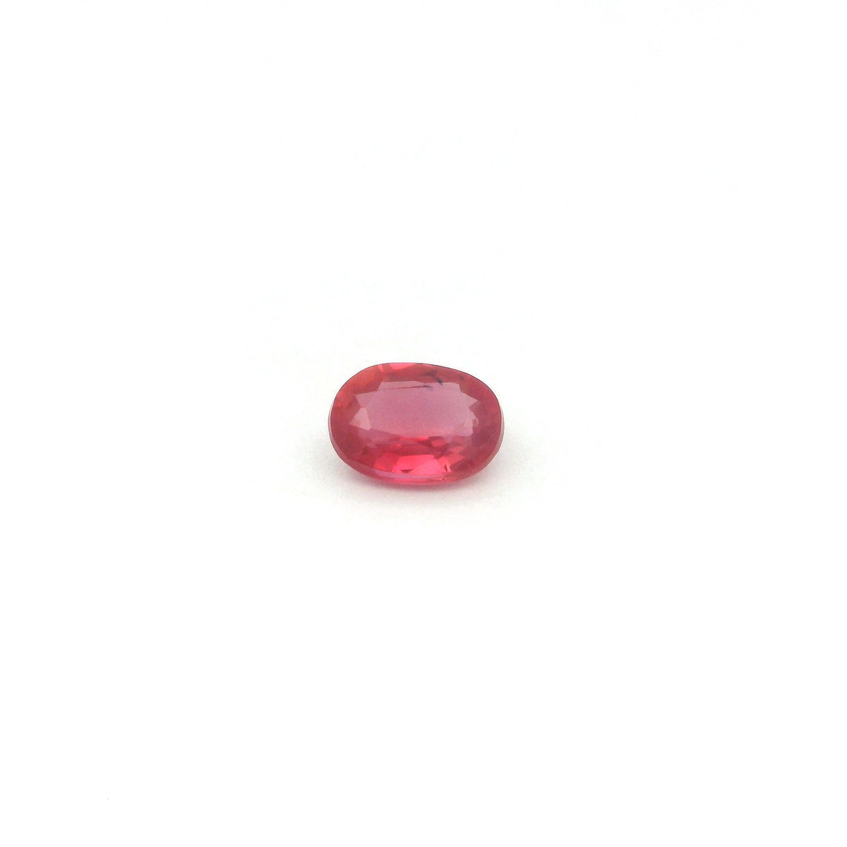 Oval Red Ruby 0.56ct loose gemstone