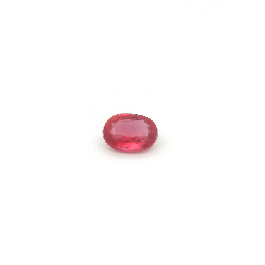 Oval Red Ruby 0.56ct loose gemstone