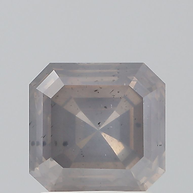 Square Emerald Fancy Pink Brown Pink Natural Diamond 2.22ct loose diamond