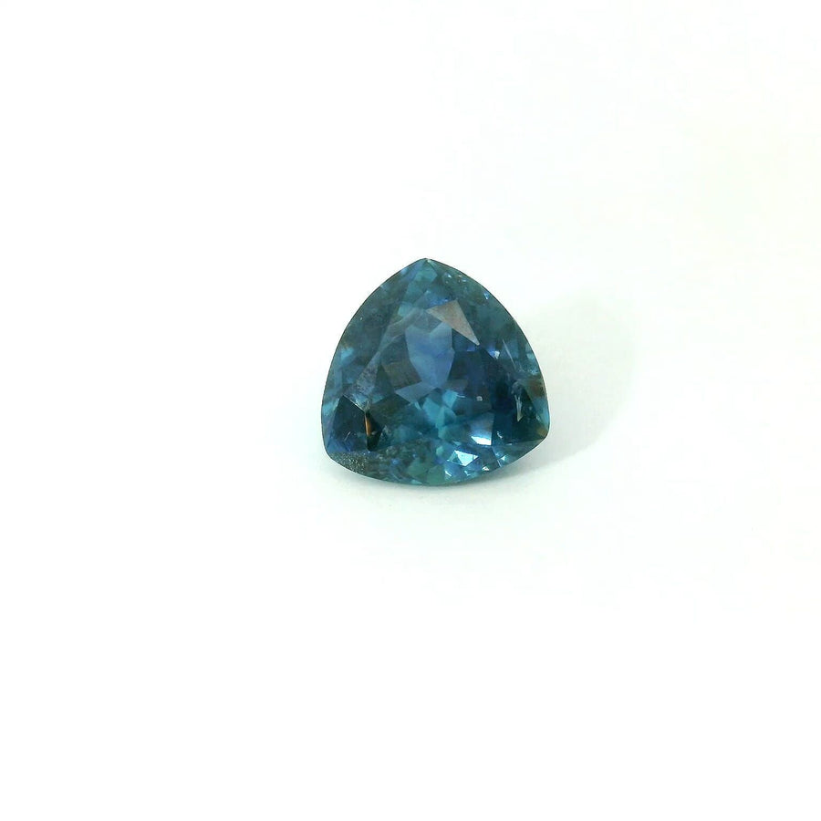 Trilliant Blue Sapphire 2.92ct loose gemstone