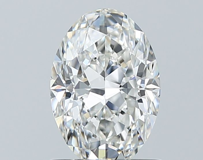 Oval Natural Diamond 1.01ct F IF