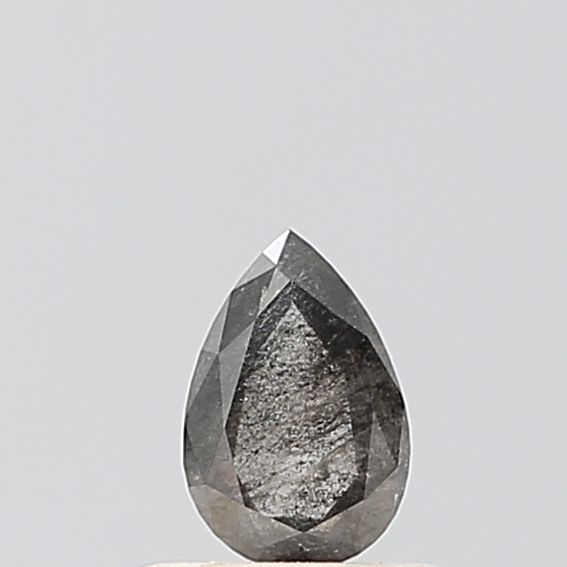 Pear Salt And Pepper Natural Diamond 0.35ct VVS2 loose diamond
