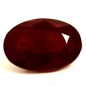 Oval Red Ruby 1.78ct loose gemstone