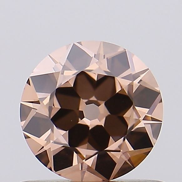 European Cut Fancy Brown Lab-grown Diamond 0.59ct VS1 loose diamond