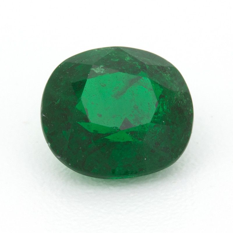 Cushion Green Garnet 1.37ct loose gemstone