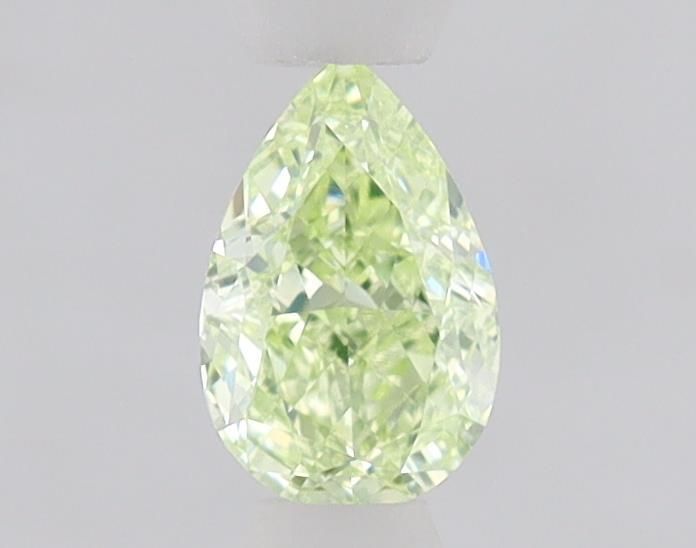 Pear Fancy Green Natural Diamond 0.51ct SI1 loose diamond