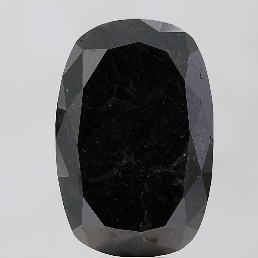 Oval Salt And Pepper Natural Diamond 14.24ct VS2 loose diamond