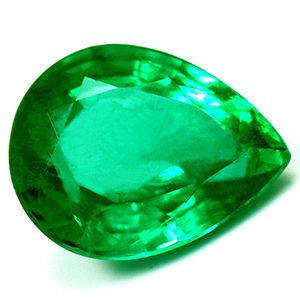 Pear Green Emerald 2.27ct loose gemstone