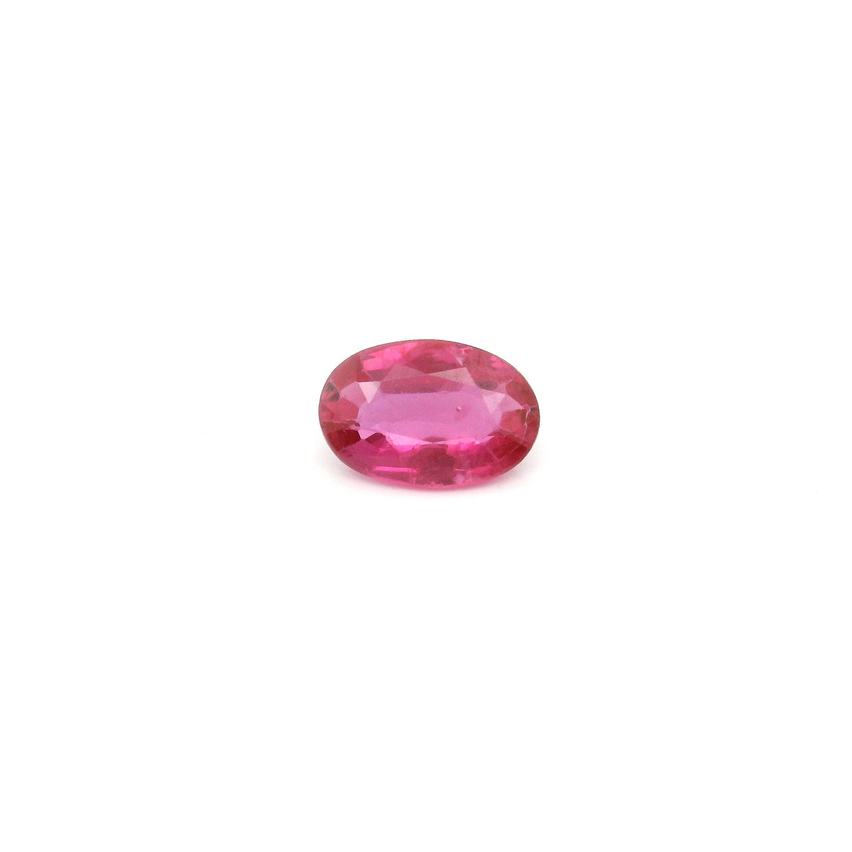 Oval Red Ruby 0.59ct loose gemstone