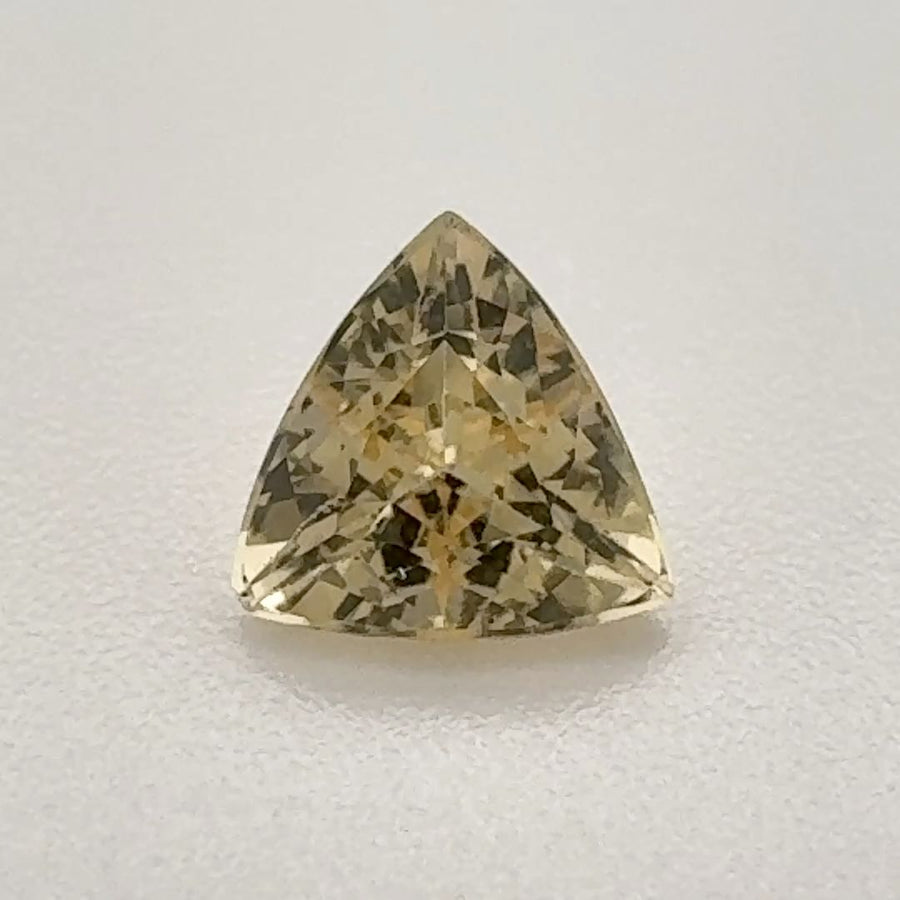 Trilliant Yellow Topaz 0.785ct loose gemstone
