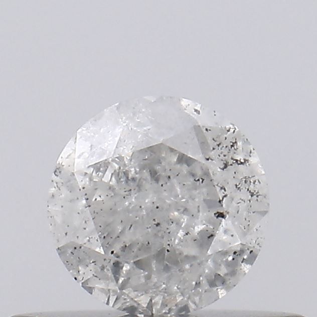 Round Salt And Pepper Natural Diamond 0.3ct I3 loose diamond