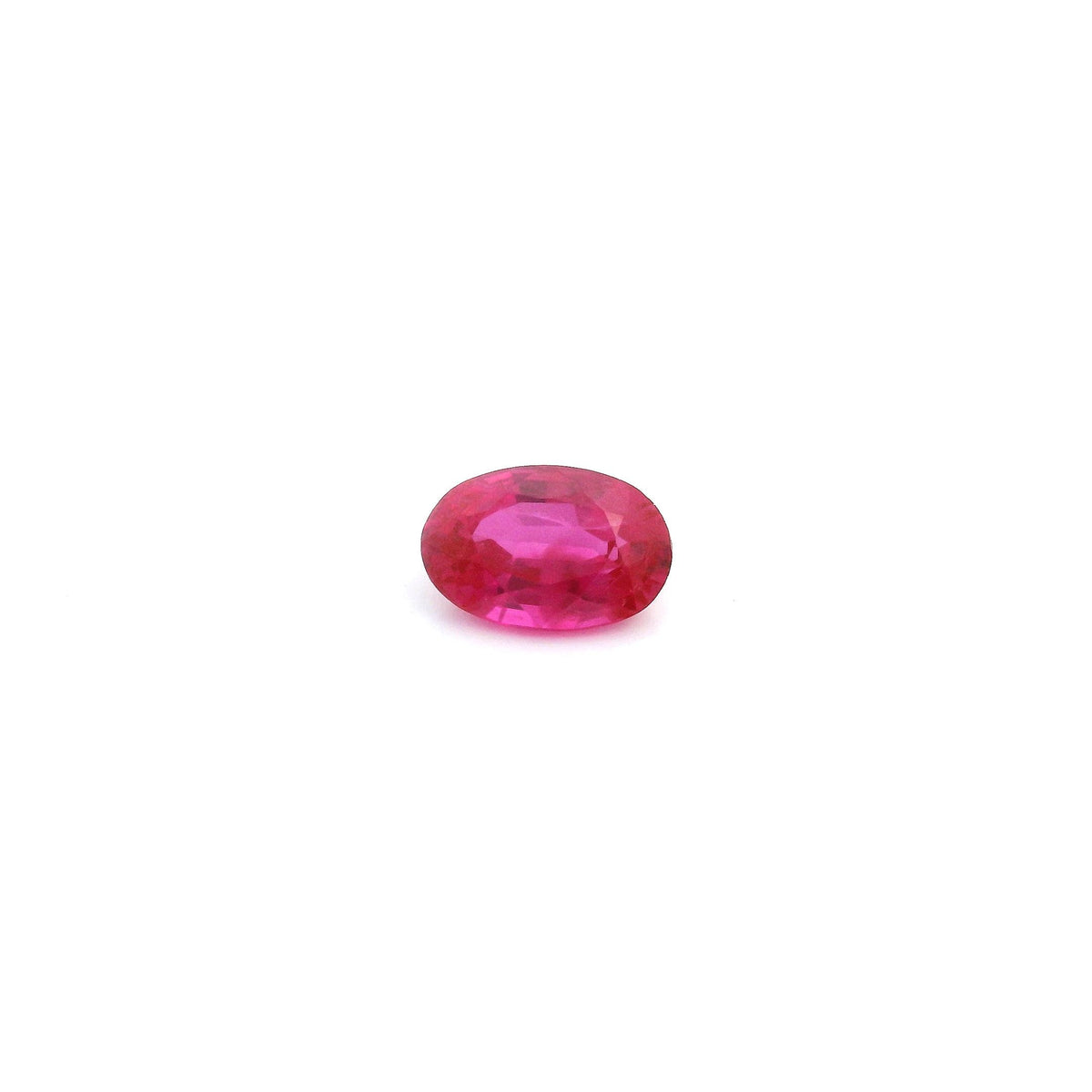 Oval Red Ruby 0.55ct loose gemstone