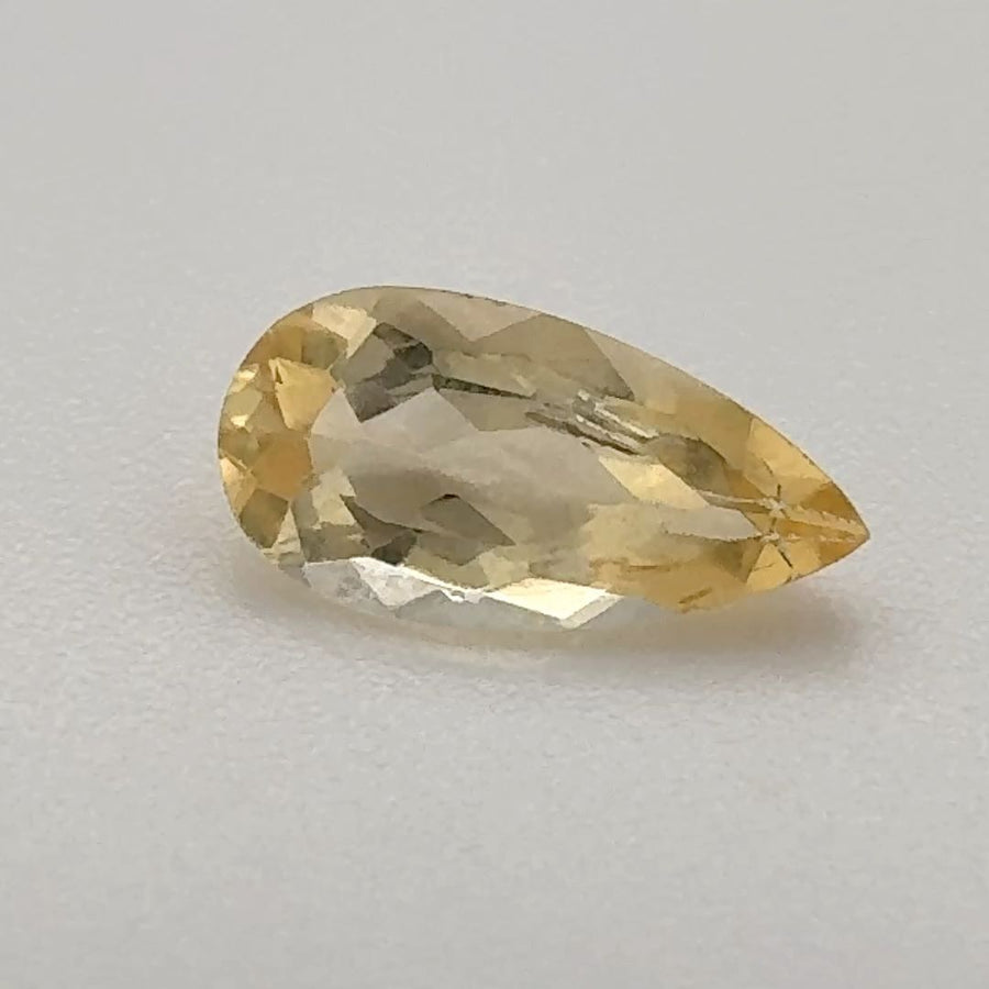 Pear Yellow Topaz 1.01ct loose gemstone