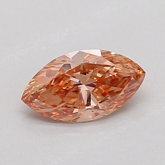 Marquise Fancy Brown Lab-grown Diamond 0.25ct VVS2 loose diamond
