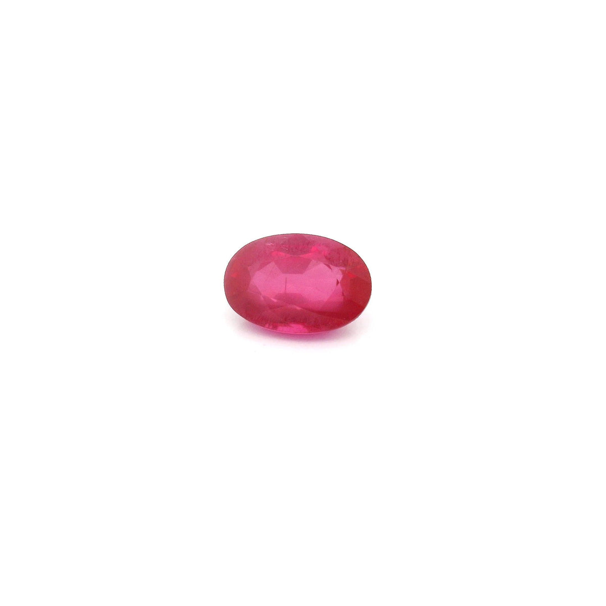 Oval Red Ruby 0.8ct loose gemstone