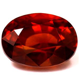 Oval Orange Garnet 8.11ct loose gemstone