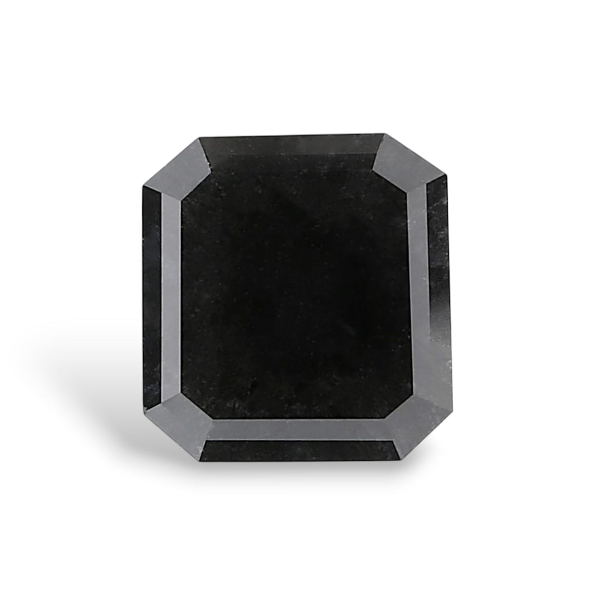 Square Emerald Fancy Black Natural Diamond 3.92ct VVS2 loose diamond