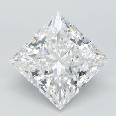 Princess Lab-Grown Diamond 3.39ct D FL