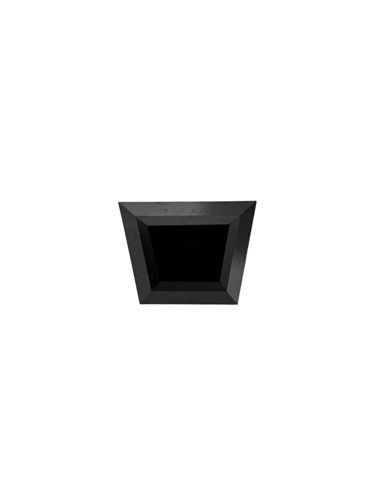Trapezoid Fancy Black Natural Diamond 1.41ct VVS2 loose diamond