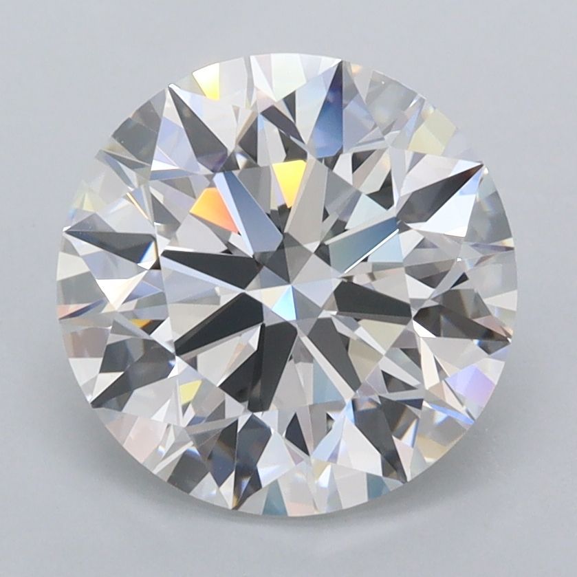 Round Lab-Grown Diamond 2.88ct D FL