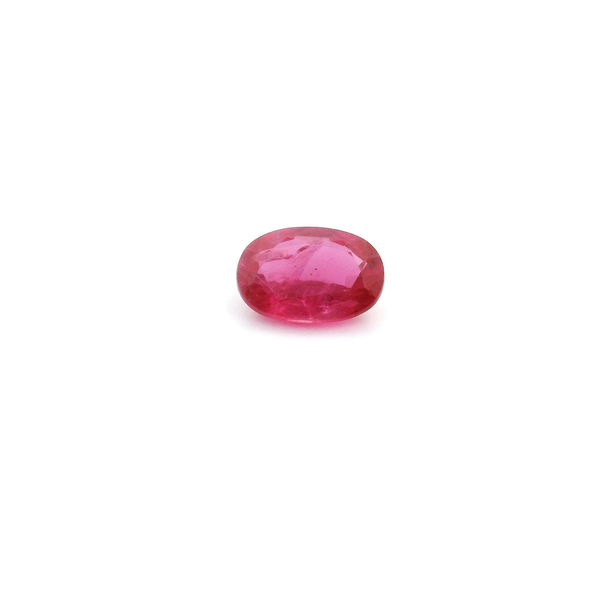 Oval Red Ruby 0.61ct loose gemstone