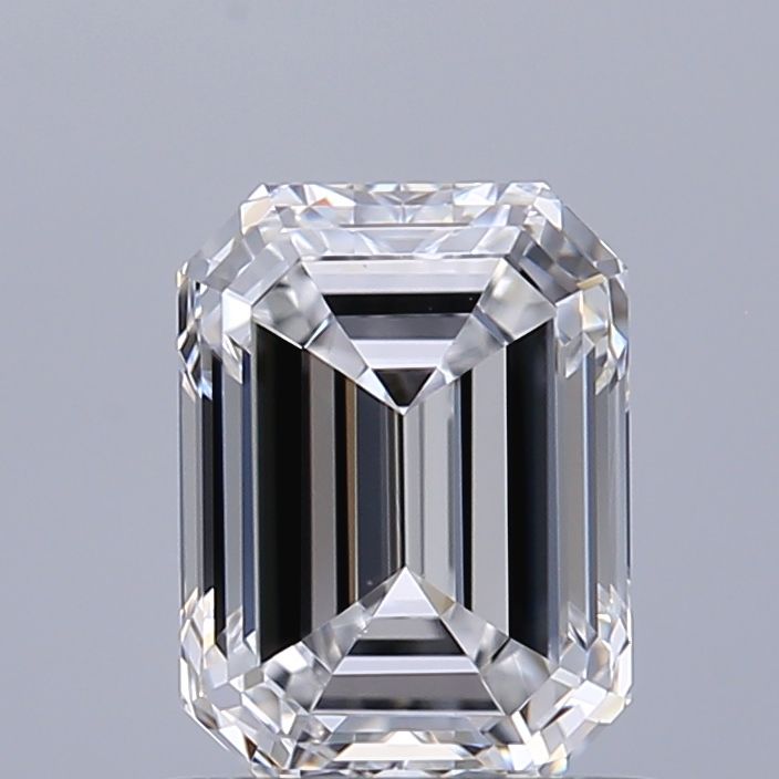 Emerald Natural Diamond 0.90ct D VS1
