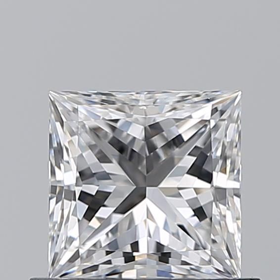 Princess Natural Diamond 0.71ct E VVS2