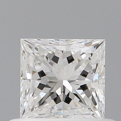 Princess Natural Diamond 0.50ct F VS2
