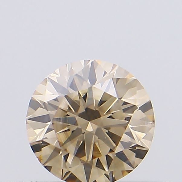 Round Fancy Brown Natural Diamond 0.18ct VS1 loose diamond