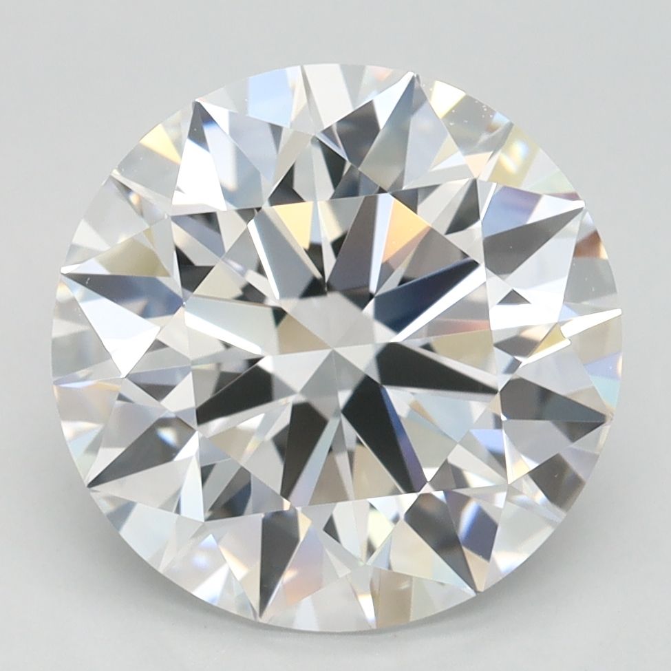 Round Lab-Grown Diamond 3.44ct D IF