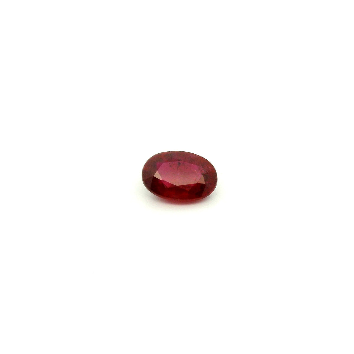 Oval Red Ruby 0.6ct loose gemstone