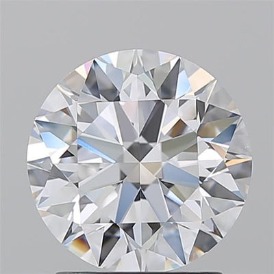 Round Natural Diamond 2.01ct D VS1