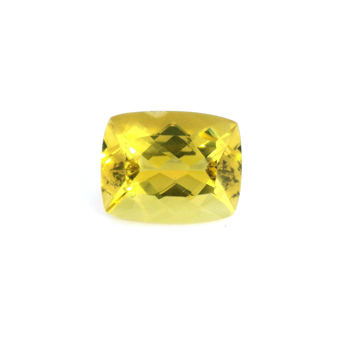 Cushion Yellow Heliodor 2.62ct loose gemstone