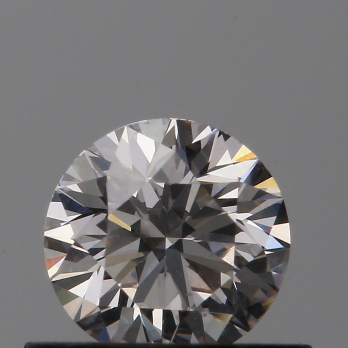 Round Faint Pinkish Brown Natural Diamond 0.51ct VS2 loose diamond