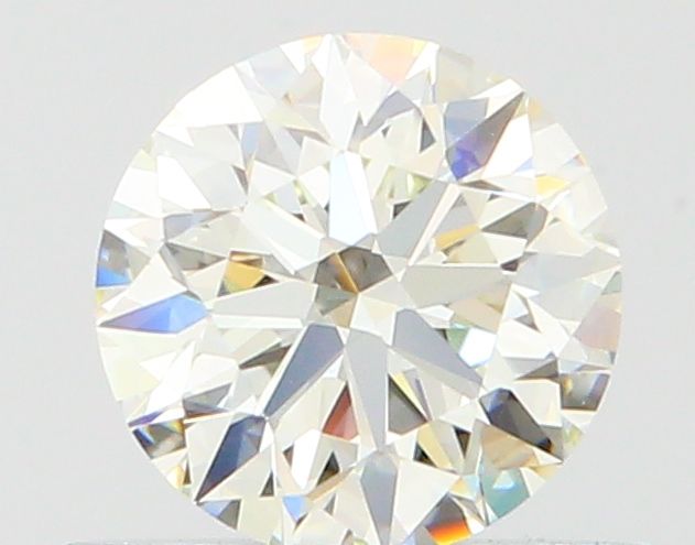 Round Natural Diamond 0.53ct H IF