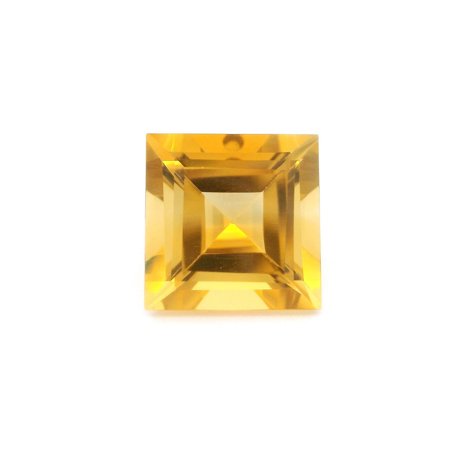 Square Yellow Citrine 7.26ct loose gemstone
