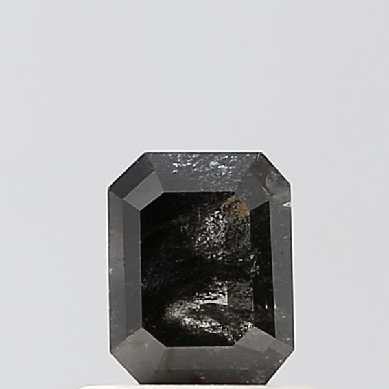 Emerald Salt And Pepper Natural Diamond 0.49ct VVS2 loose diamond