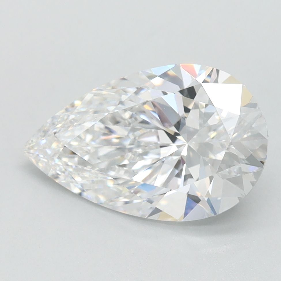 Pear Lab-Grown Diamond 1.56ct D IF
