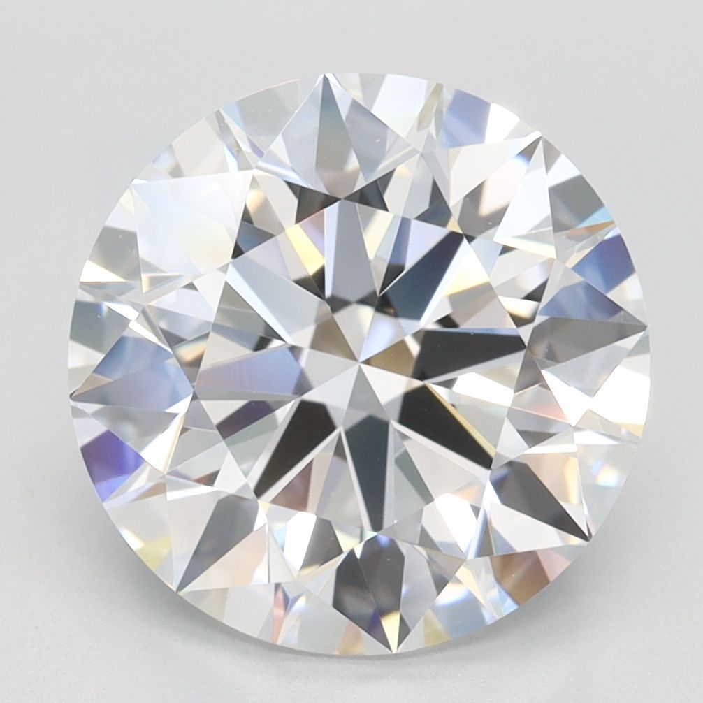 Round Lab-Grown Diamond 3.68ct D IF