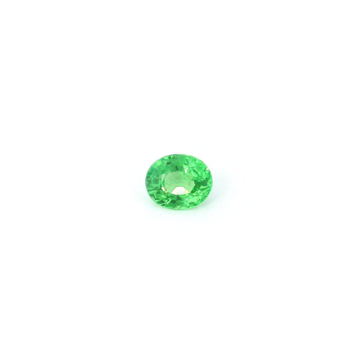 Oval Green Garnet 0.38ct loose gemstone
