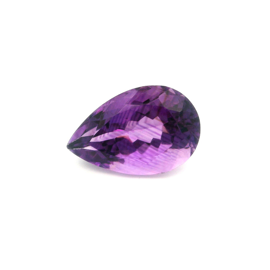 Pear Purple Amethyst 7.46ct loose gemstone