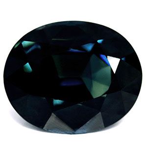 Oval Teal Sapphire 3.57ct loose gemstone