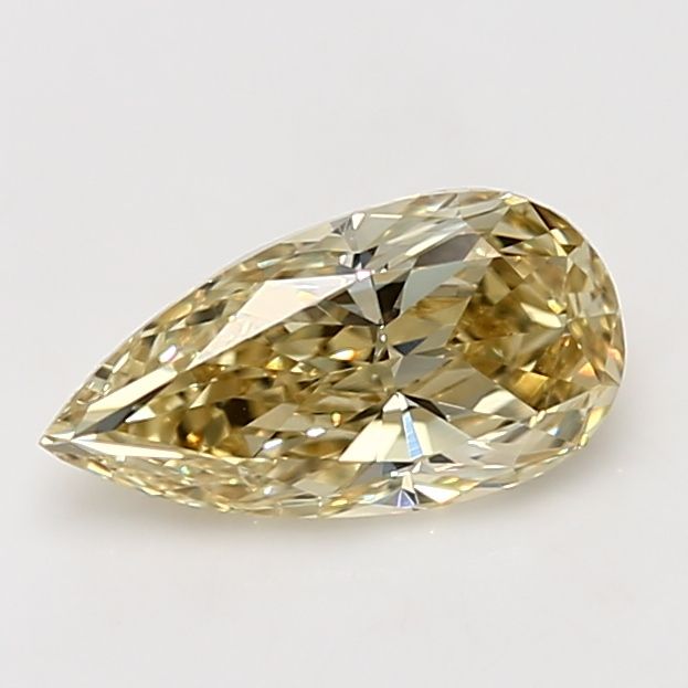 Pear Fancy Yellow Natural Diamond 1.35ct VS2 loose diamond