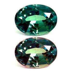 Oval Green Alexandrite 0.16ct loose gemstone