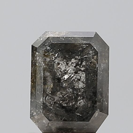 Emerald Salt And Pepper Natural Diamond 1.1ct VVS2 loose diamond
